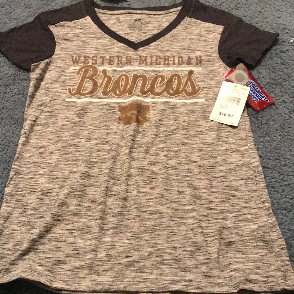Western Michigan Broncos Fitted V-Neck